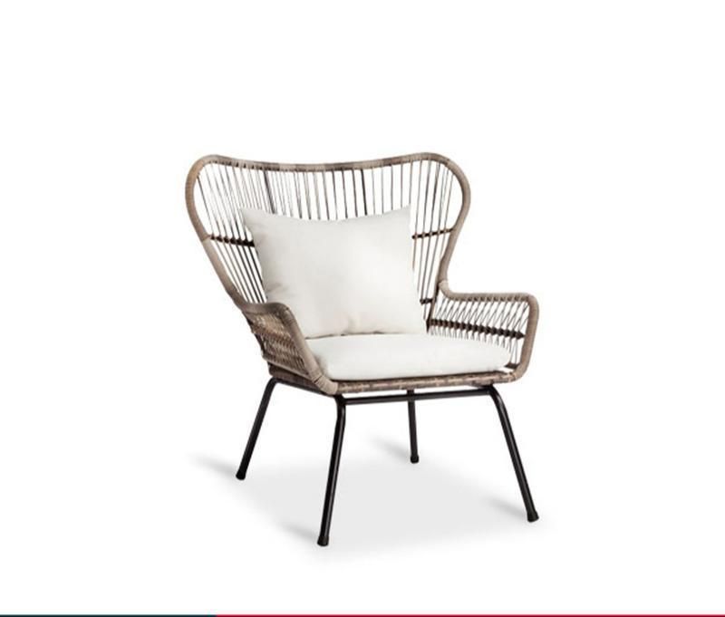 Patio Outdoor Furniture Dining Set Rope Weaving Table and Chair