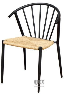 Outdoor Restaurant Hotels Garden Patio Rope Wicker Chair