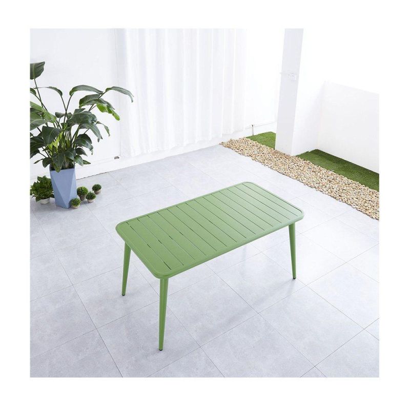 Modern Aluminum Stacking Europe Outdoor Table