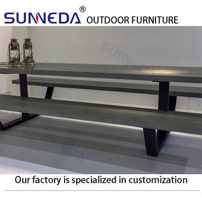 Waterproof Classic Studio Customize Restaurant Metal Lawn Durable Furniture Set