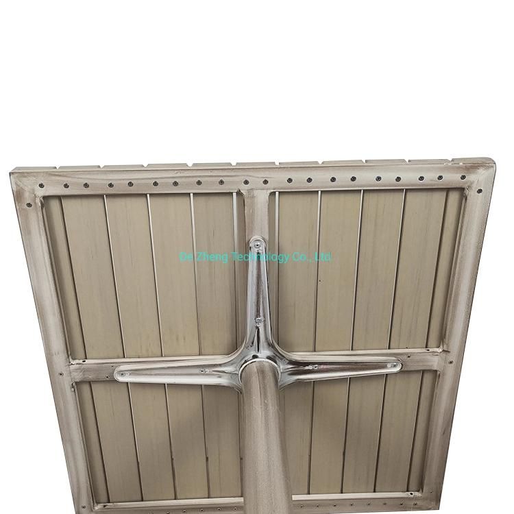 Commercial Outdoor Garden Bistro Restaurant Polywood Top Leisure Aluminum Table