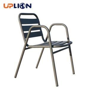 Uplion Courtyard Leisure Outdoor Restaurant Balcony Dining Metal Garden Chair