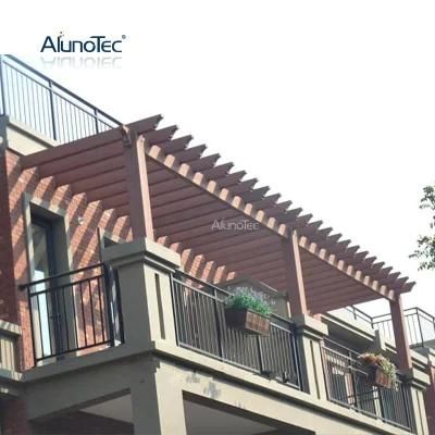 Luxury Wall-Mounted Retractable Awning Parts Easy Install Pergola