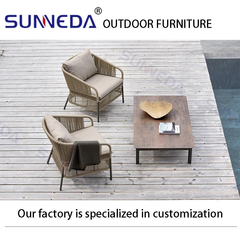 Hot Selling Bistro Factory Directly Sell Lawn Outdoor Sofa Chairs
