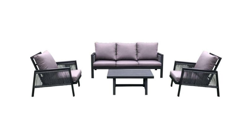 Aluminium+ Rope Aluminium Darwin or OEM by Sea Sectional Sofa Outdoor