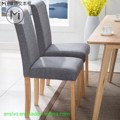 Nordic Solid Wood Legs Nordic Modern Modern High Quality Wood High Back Dining Chairs for Sale