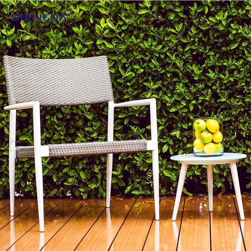 All-Weather Use for Project Custom PE Rattan Outdoor Garden Chair