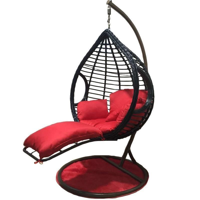 Comfortable Garden Patio Home Hotel Indoor Rattan Hanging Swing Chair