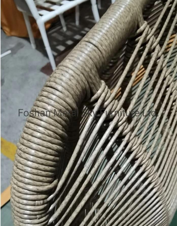 Outdoor Aluminum Garden Hotel Restaurant Villa Patio Wicker Rattan Sofa
