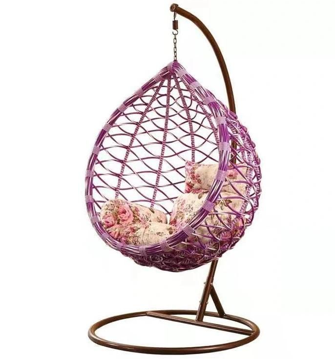 Fashion Modern Factory Price Wholesale Outdoor Wicker Conference Swing Chair
