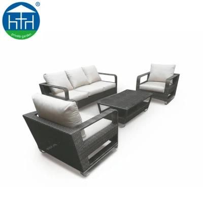 Modern Outdoor Garden Patio Rattan Wicker Sofa with Competitve Price