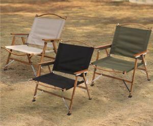 Camping Chair Wooden Beach Chair Custom Beach Chair Outdoor Portable Foldable Lightweight