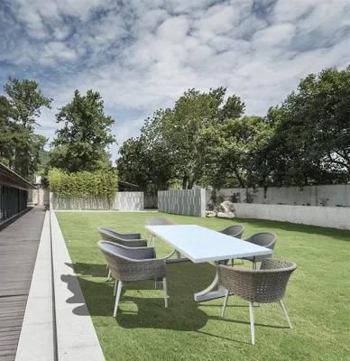 Luxury Darwin Carton Box Wicker Outdoor Set Rattan Dining Sets