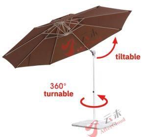 3.5m Patio Umbrella Metal Frame Outdoor Garden Crank Umbrella