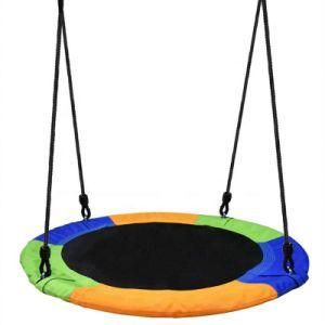 Outdoor Playground Garden Children Round Saucer Swing Chair Backyard Swings for Outside