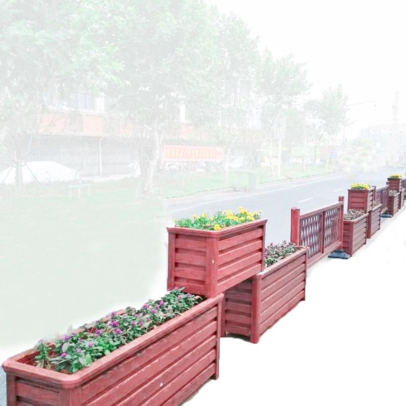 Metal Street Furniture Planter Box
