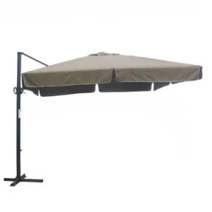 Hanging Outdoor Aluminum Umbrella Cantilever Square