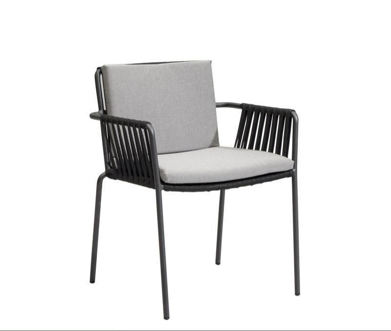 Patio Outdoor Furniture Dining Set Rope Weaving Table and Chair