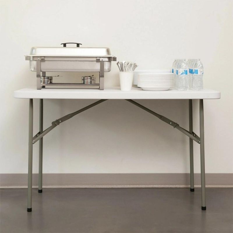 China Manufacturing 4FT Plastic Folding Outdoor Table for Events