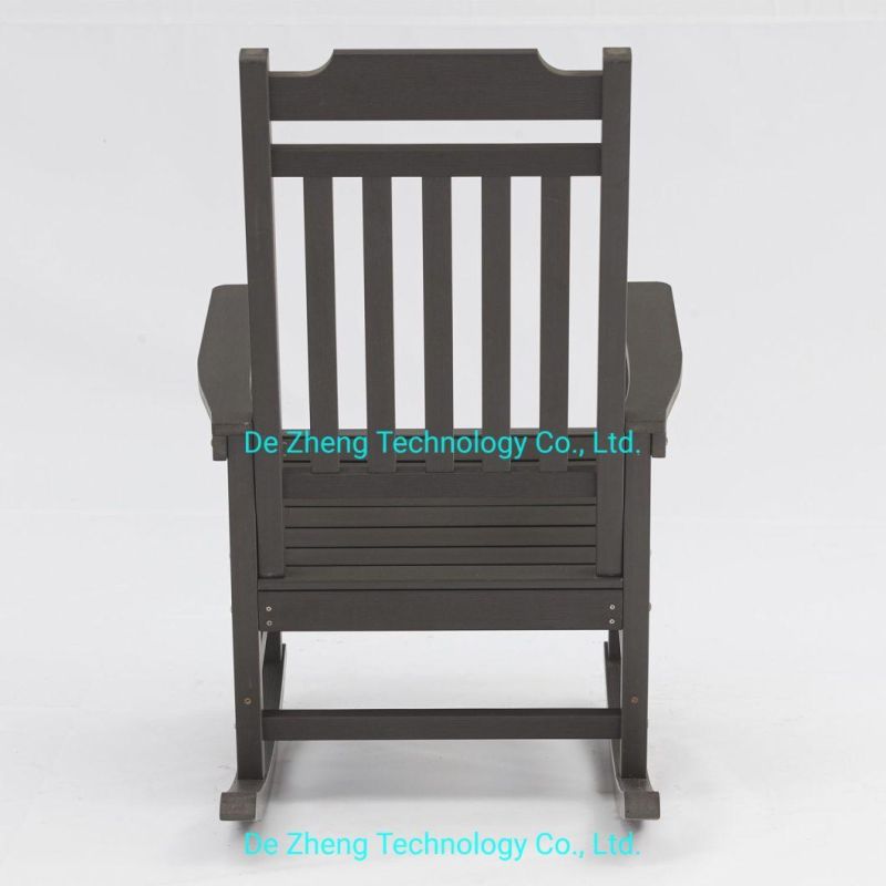 Outdoor Dining Wood Rocking Chair Garden Patio Leisure Wooden Balcony Chair