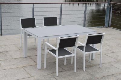 Unfolded Metal 8 Person Patio Table Best Outdoor Dining Sets