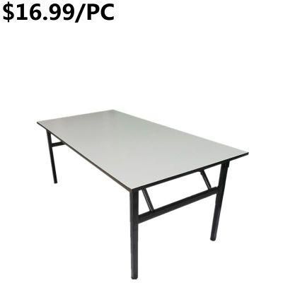 Low Price Outdoor Camping Furniture Restaurant Hotel Banquet Folding Table