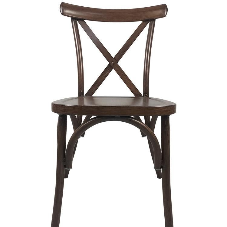 Top Quality Outdoor Garden Hotel Aluminum Furniture Restaurant Dining Table and Chair