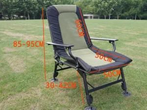Adjustable Legs Foldable Outdoor Carp Fishing Chair