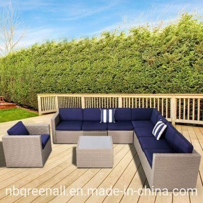 New Patio Outdoor Resort Rattan Furniture Garden Leisure Sofa Furniture