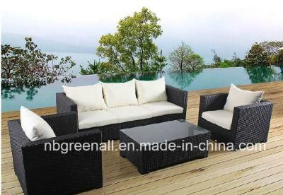 4PCS Rattan Outdoor Wicker Patio Hotel Home Sofa Set Garden Furniture