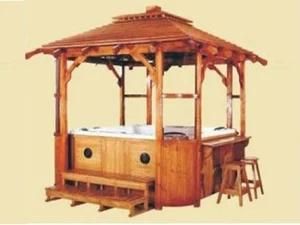 Outdoor Wooden Hot Tub SPA House