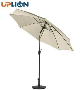 10FT Patio Umbrella Outside Market Parasol Umbrella with Easy Tilt for Garden