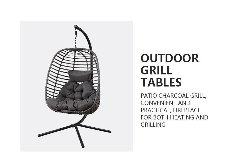 Customized New OEM Foshan Outdoor Swing Swinging Lawn Chair Patio Swings with Factory Price