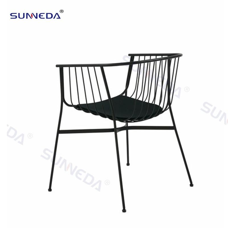 Modern Design Rattan Outdoor Furniture Dining Table Sets with Waterproof Rope and Durable Aluminum Frame Patio Garden Furniture Sets