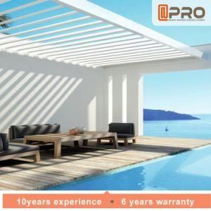 New Design Cmmercial Adjustable Aluminum Patio Pergola Louver Roof