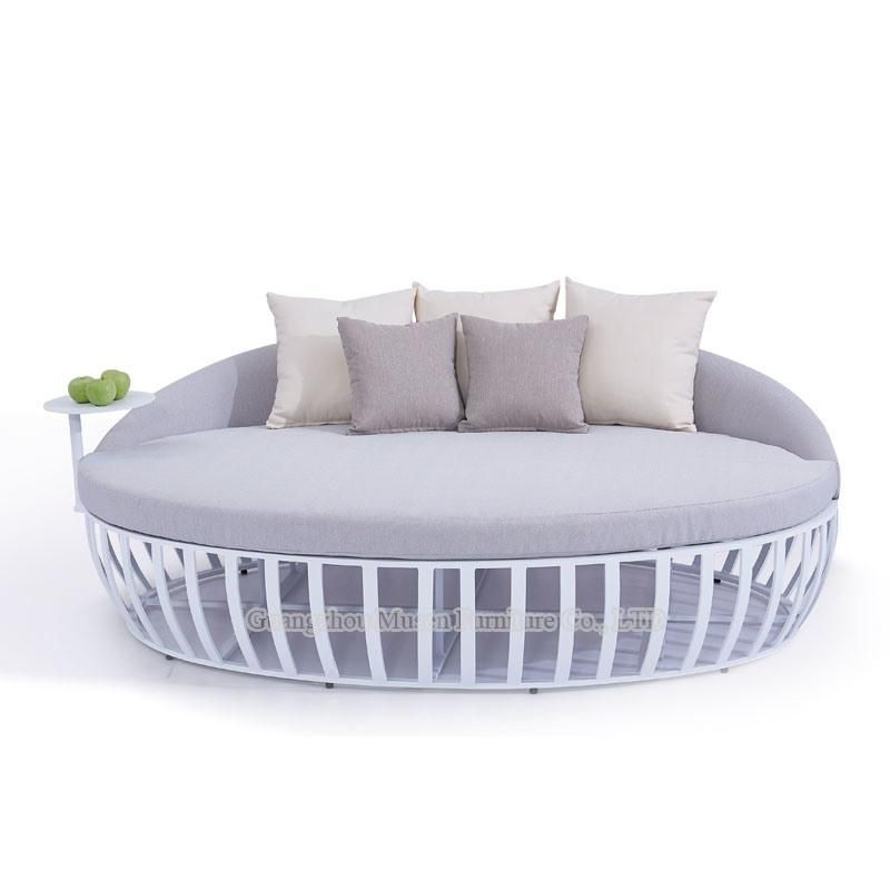 Outdoor Garden Patio Hot Sale Home Sunlounger Balcony Rattan Sunbed