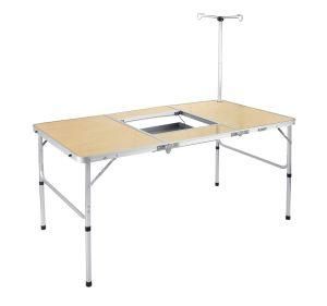Aluminum Barbecue Table Camping Folding Table Portable Picnic Table with Handle