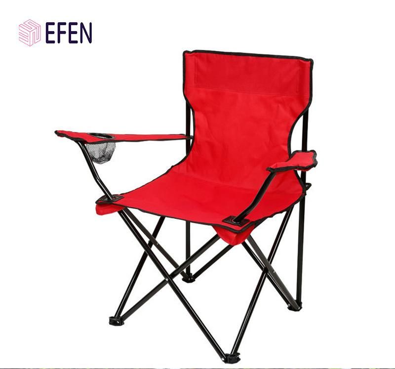 Picnic Folding Travel Beach Portable Foldable Camping Chair with Armrest