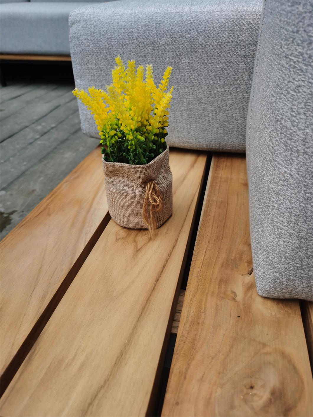 New Style Wooden Garden Outdoor Patio Outdoor Wooden Furniture Sofa