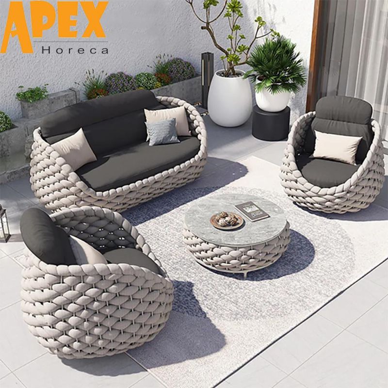 Modern All Weather Outdoor Furniture Set Patio Garden Sofa Wholesale