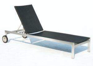 Wicker Outdoor Sun Lounger