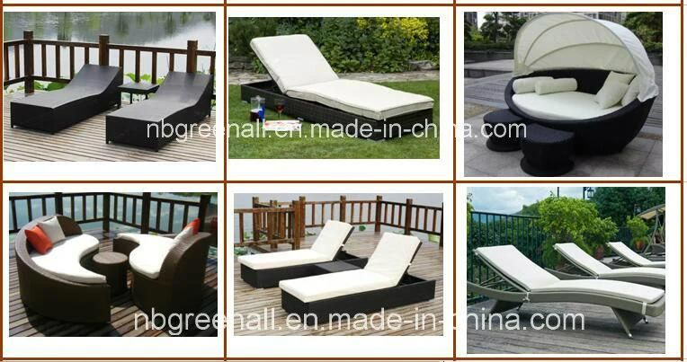 Round Leisure Sun Bed, Garden Bed, Leisure Furniture