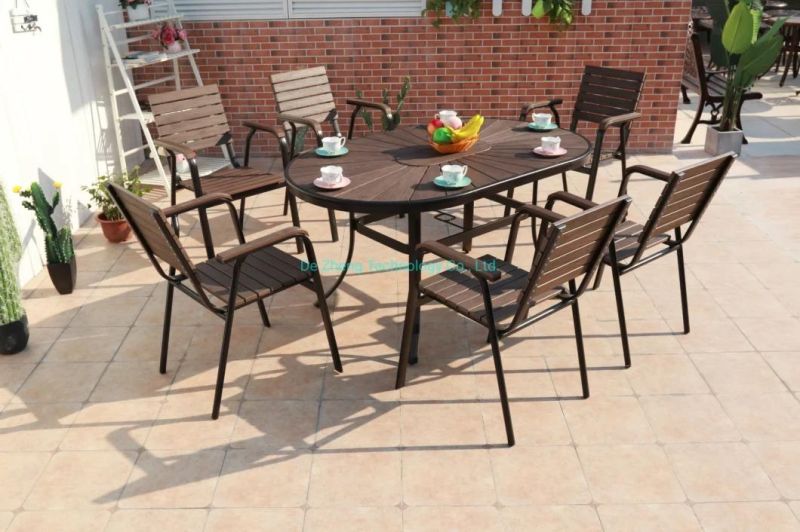 All Weather Foshan Wholesale Best Selling Holiday Hotel Table Outdoor Swimming Pool Table Balcony Furniture