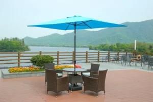 Cheap Outdoor Advertising Custom Logo Sun Folding Beach Parasol Garden Patio Crank Umbrella