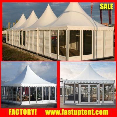 High Quality ABS, Glass Wall Pagoda Party Tent