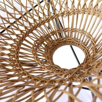 Cheap Price Rattan+Aluminum Hotel OEM Carton Foshan Set Furniture Dining Rattan Chair
