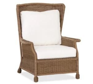 Garden Rattan Wicker Fashionable Single Sofa