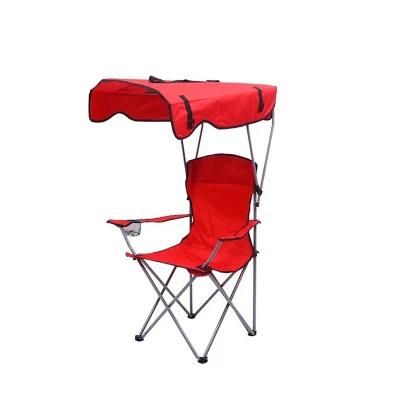 Folding Portable Lightweight Camping Fishing Beach Chair Custom Folding Beach Camp Chair with Umbrella