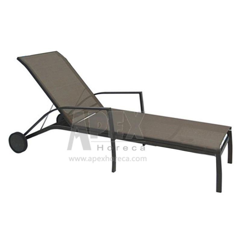 Pool Sling Lounger Outdoor Furniture Textile Lounger Sunbed