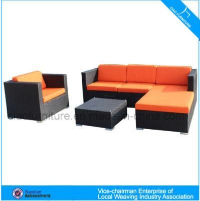 Living Room Furniture Wicker Rattan Corner Sofa